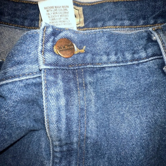 L.L. Bean Jeans classic straight Denim Pants 42 x 29 - Picture 6 of 10